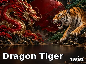 Dragon Tiger — 1win Nigeria game illustration