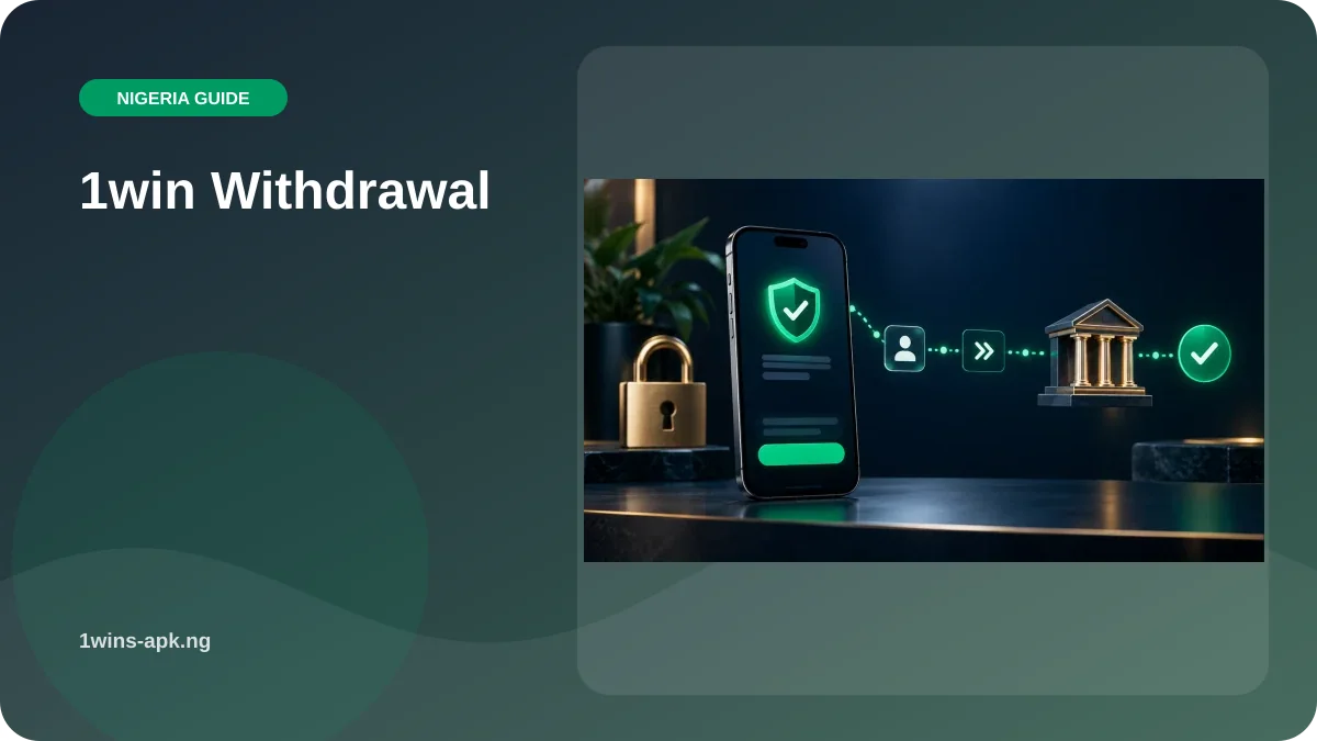 1win Withdrawal illustration